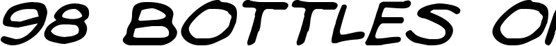 98bottlesital.ttf