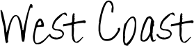 West Coast Font