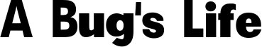 A Bug s Life - Debugged.ttf