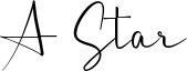 A Star Font