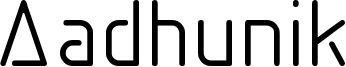 Aadhunik Light.ttf