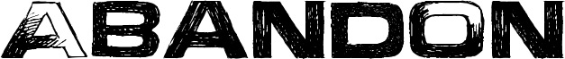 Abandon Font