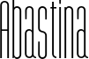 Abastina Font