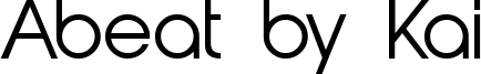 Abeat by Kai Font