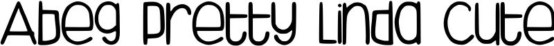 Abeg Pretty Linda Cute Font