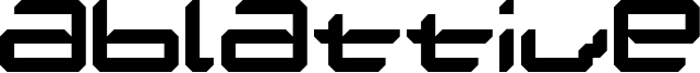 Ablattive Font