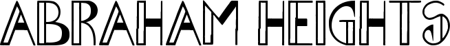 Abraham Heights Font