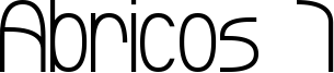 Abricos 7 Font