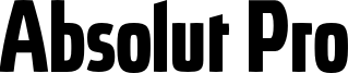Absolut_Pro_BoldCondensed.otf