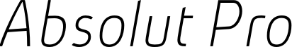 Absolut_Pro_Thin_Italic_reduced.otf