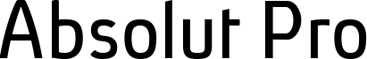 Absolut Pro Font