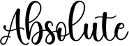 Absolute Font