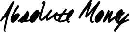 Absolute Money Font
