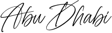 Abu Dhabi Font