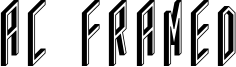 AC Framed Font