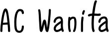 AC Wanita Font