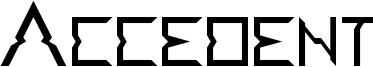 Accedent Font