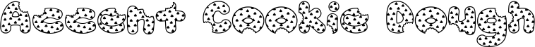 Accent Cookie Dough Font
