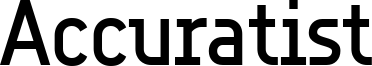 Accuratist Font