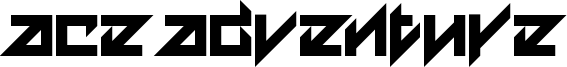 Ace Adventure Font