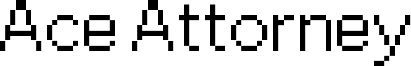 Ace Attorney Font