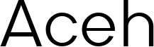 Aceh Font