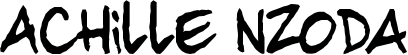 Achille Nzoda Font