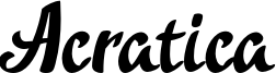 Acratica Font