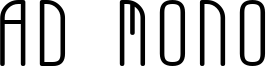 AD Mono Font