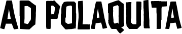 AD Polaquita Font