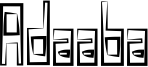 Adaaba Font