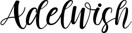 Adelwish Font