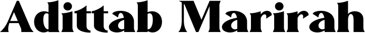 Adittab Marirah Font
