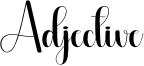Adjective.otf
