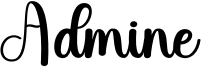 Admine Font
