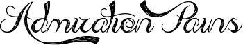 Admiration Pains Font