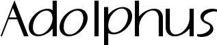 Adolphus Font