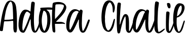 Adora Chalie Font