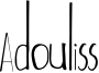Adouliss Font