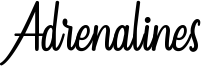 Adrenalines Font