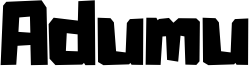 Adumu.ttf