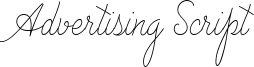 Advertising Script Monoline Trial.ttf