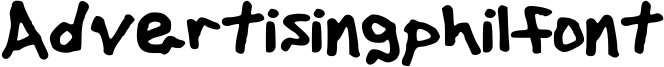 Advertisingphilfont Font