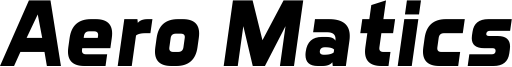 Aero Matics Bold Italic.ttf