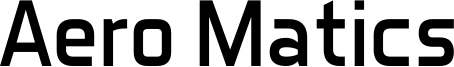 Aero Matics Font