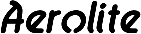 Aerolite Bold Italic.otf
