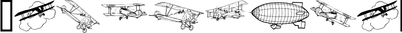 Aeroplanes Font