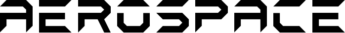 Aerospace Font