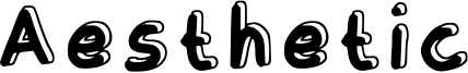Aesthetic Font