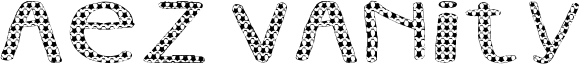 AEZ Vanity Font
